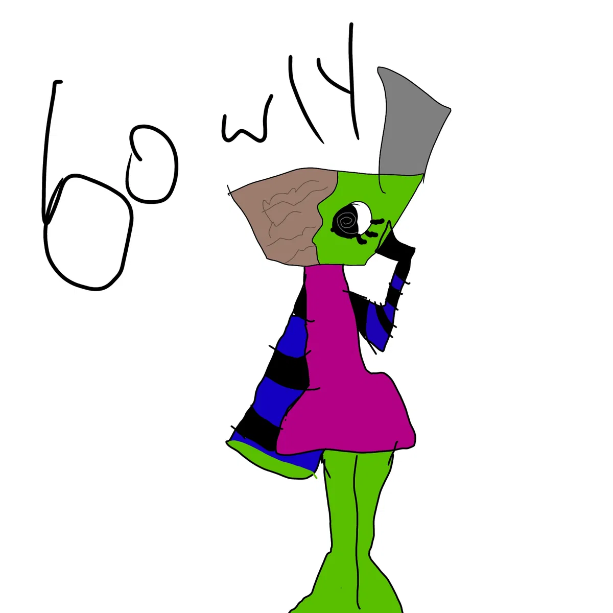 Take my dw oc now. 