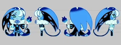 Shadow Milk Cookie // Cookie Run Kingdom