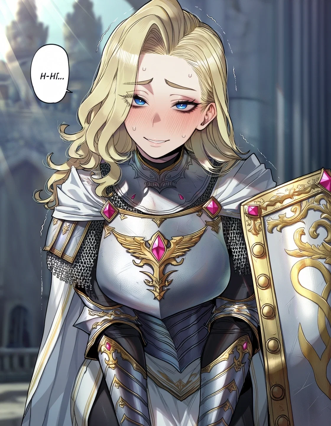  You Were Summoned as the Hero, but the “Legendary” Paladin Assigned to Protect You Is a Huge Scaredy Cat!?!