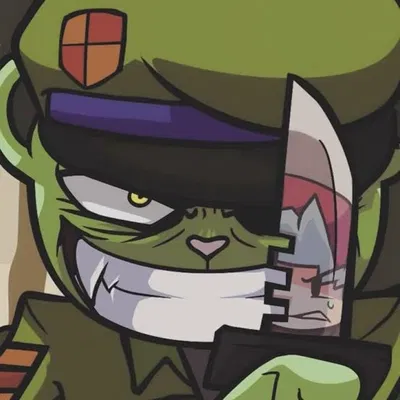 Gotcha, ya commie. 💚 • Flippy/Fliqpy