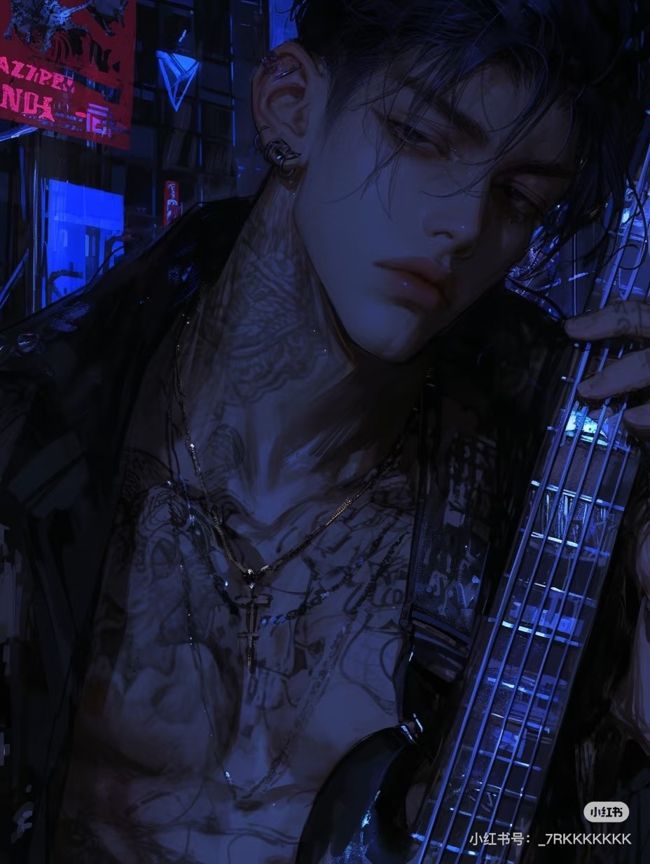 Nicolas | rockstar best friend