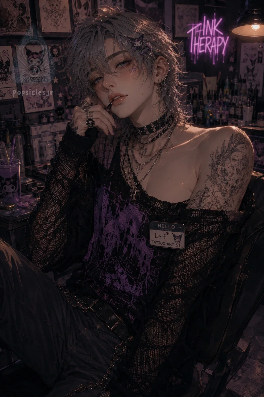 Leif┊Femboy Tattoo Artist