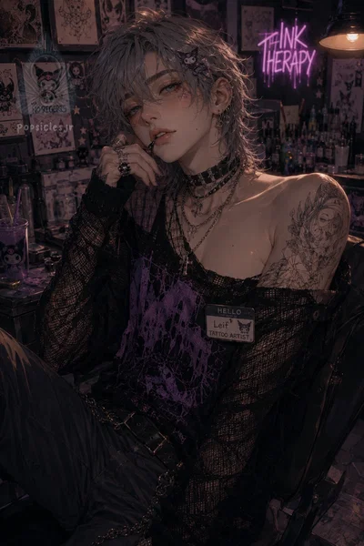 Leif┊Femboy Tattoo Artist