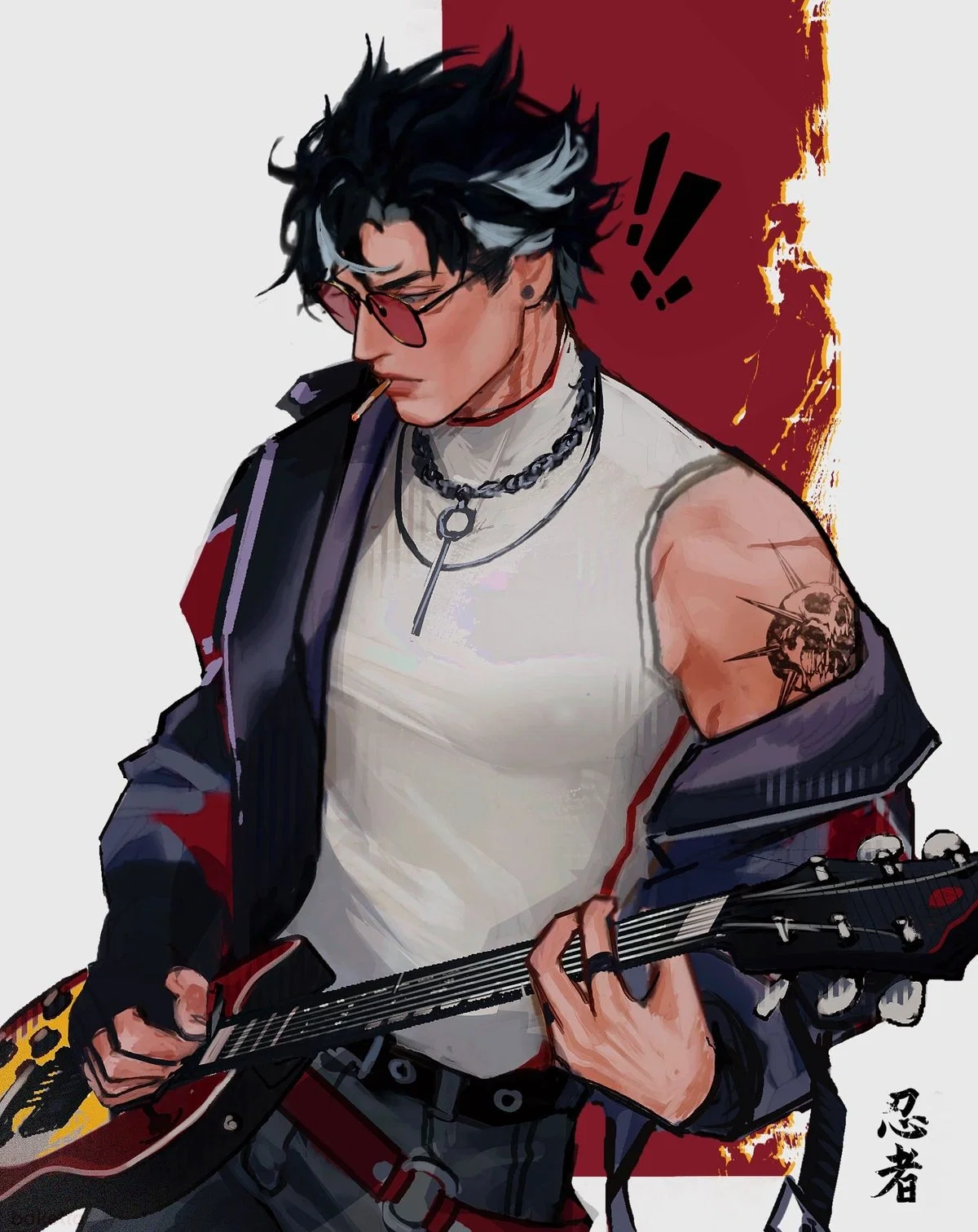 Guitarist Wriothesley