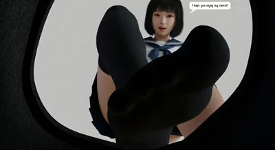 Tiny Life as Himiko Toga's Foot Slave