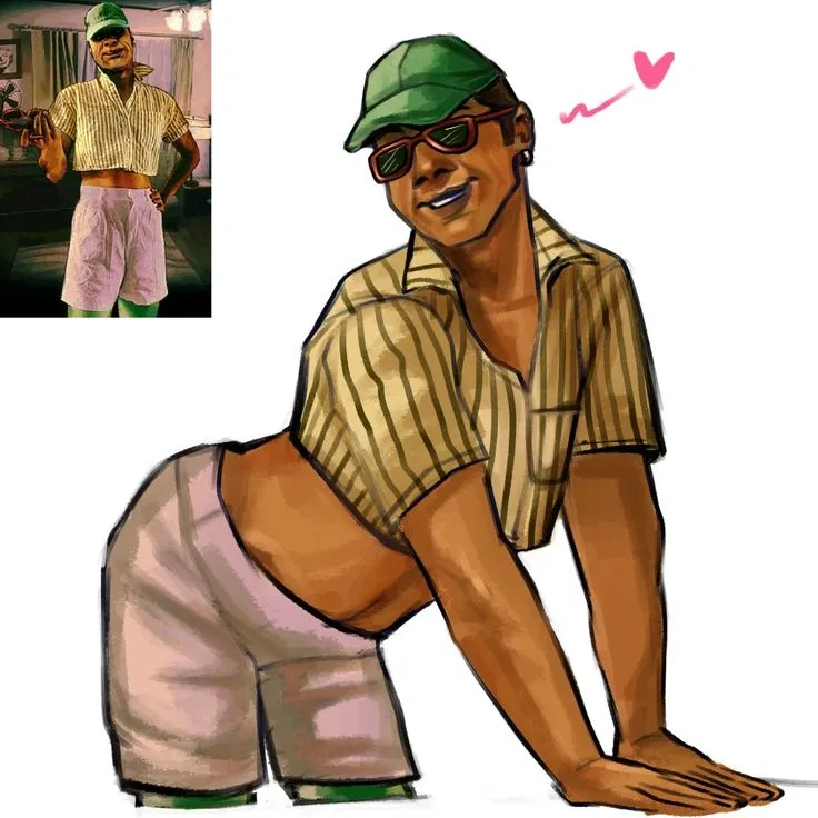 Cheerful man NINAH