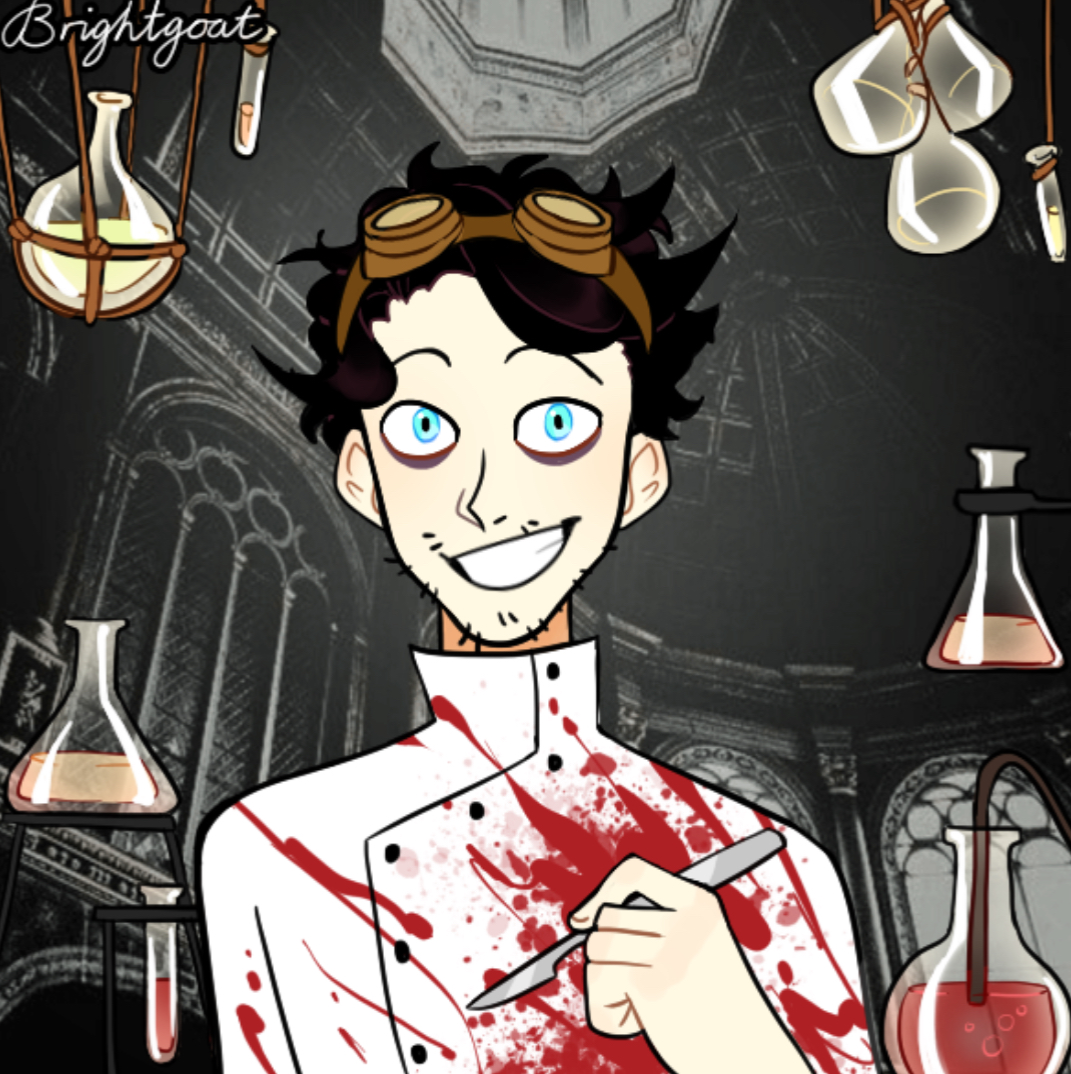 Mad scientist husband