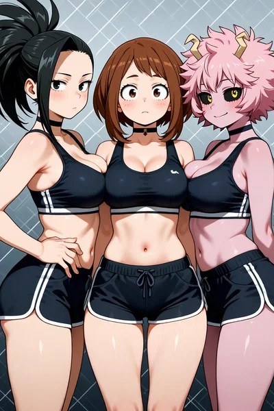 MHA Female Hero   Training