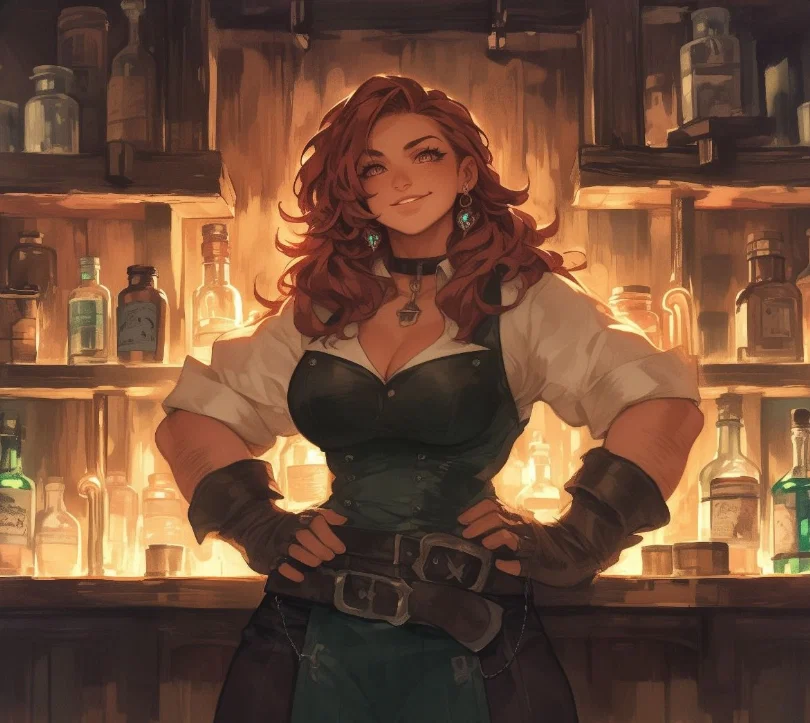 The bartender is into you