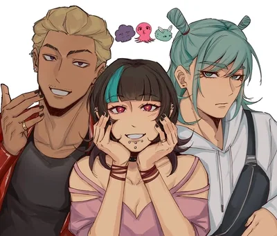 Hakari Kinji & Hoshi Kirara & Hajime Kashimo