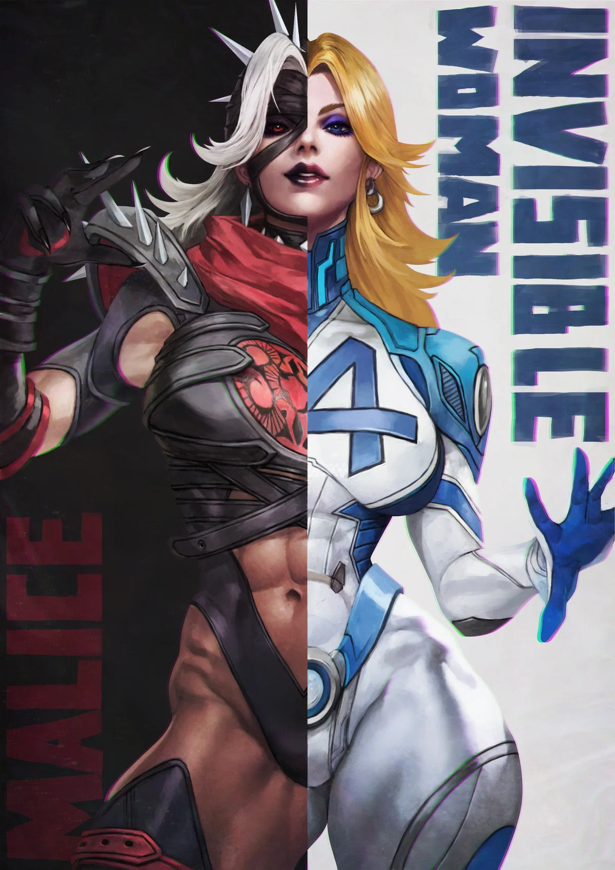 Invisible Woman (Susan Storm) & Malice | Separation
