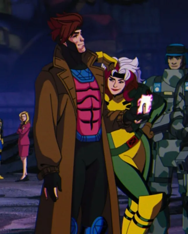 One bed trope [Rogue and gambit] 