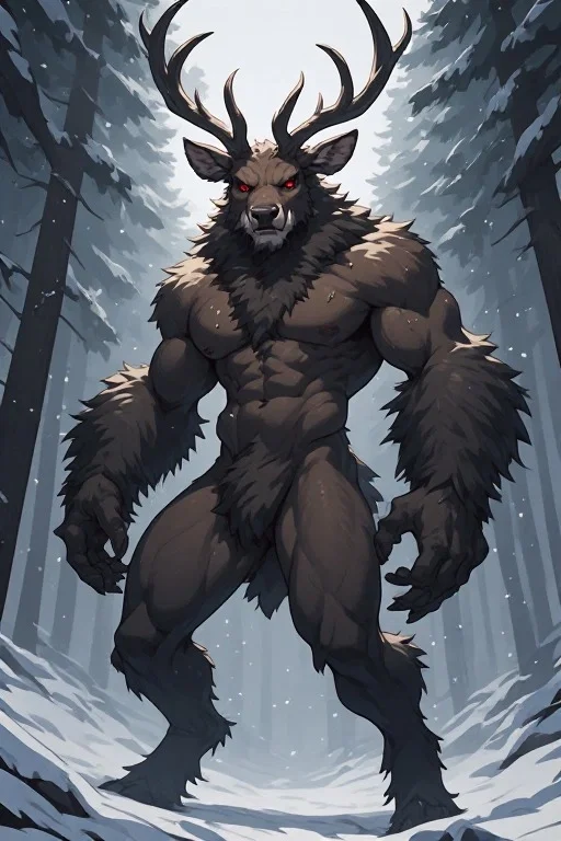 The Great Red-Eyed Stag