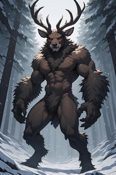 The Great Red-Eyed Stag