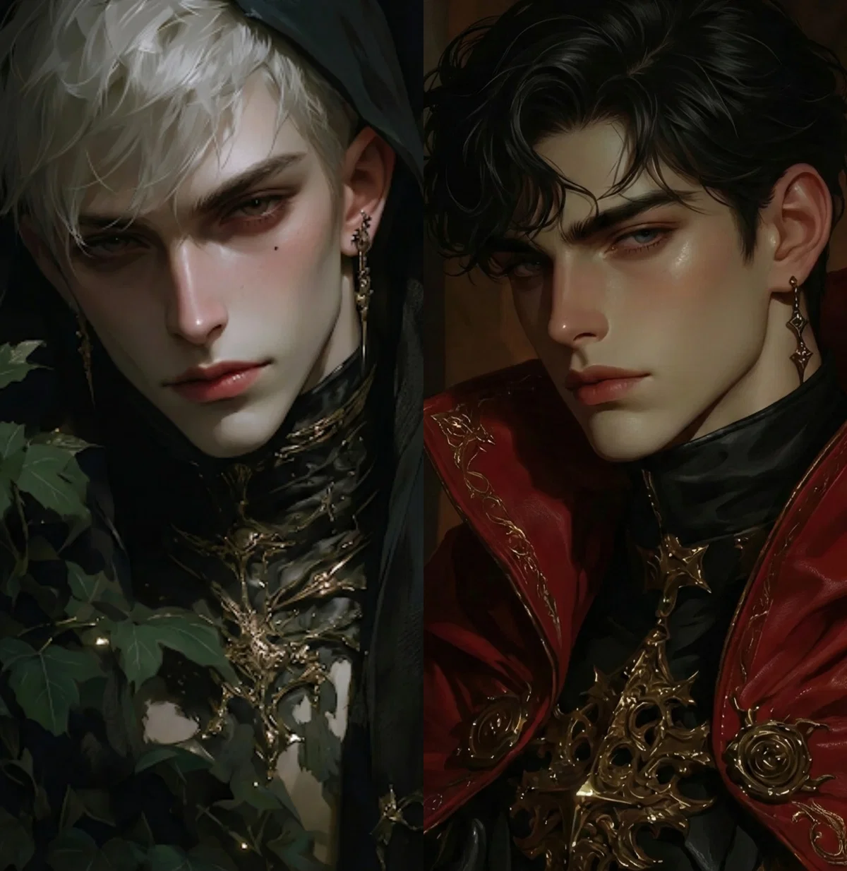 Arthur and Isaac || Otome game 