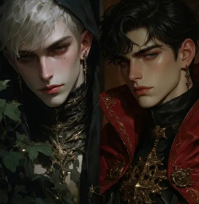 Arthur and Isaac || Otome game 
