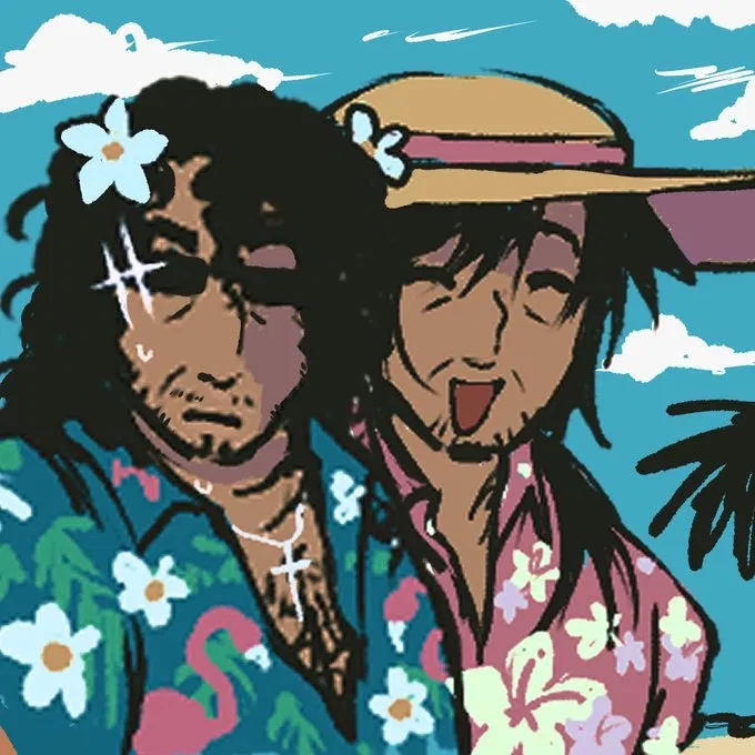 Leon & Francis Tremblay || Beach day