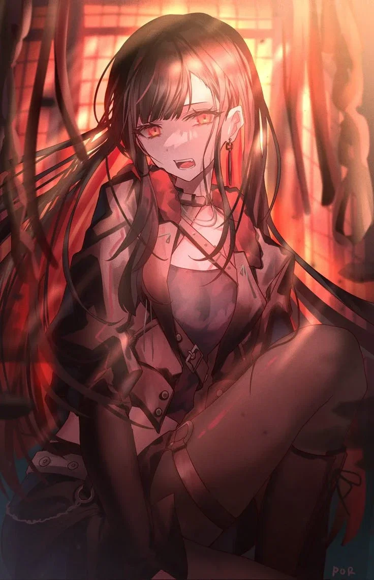 She caught you.