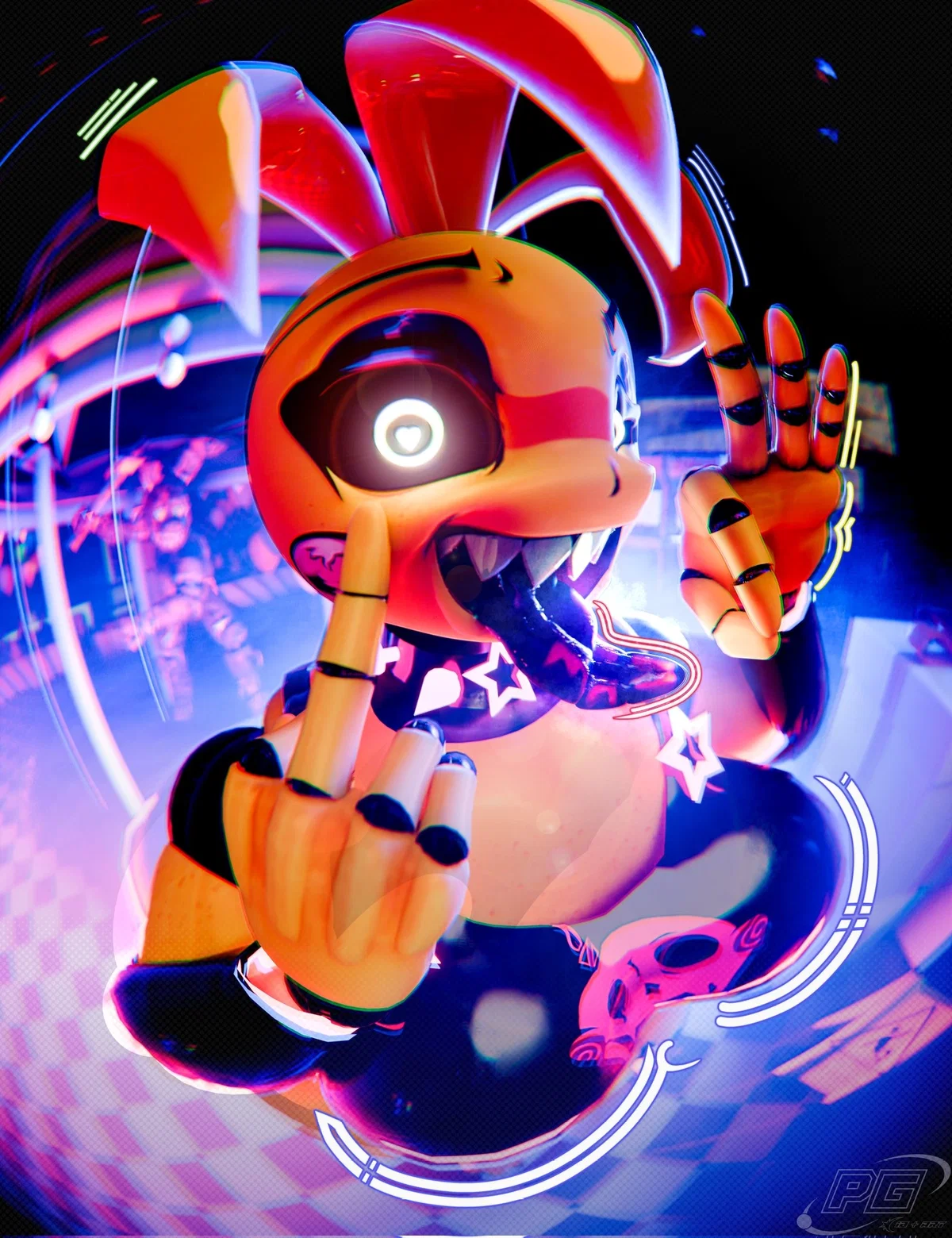 CHICK HEAVEN! | toy chica, a Gothic to8y chica