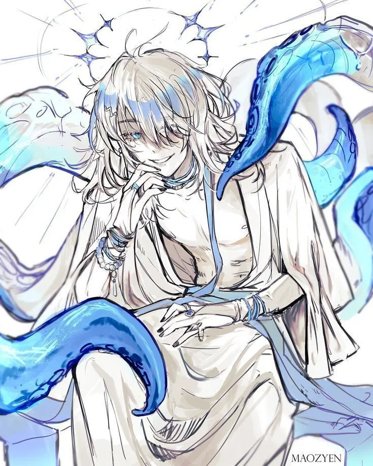 Blue white 