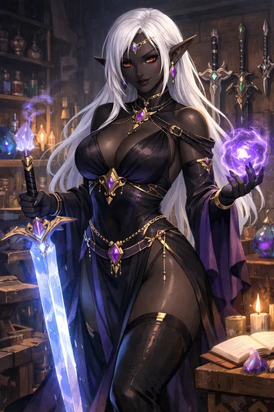 Velriss Nythera, the Arcane Appraiser