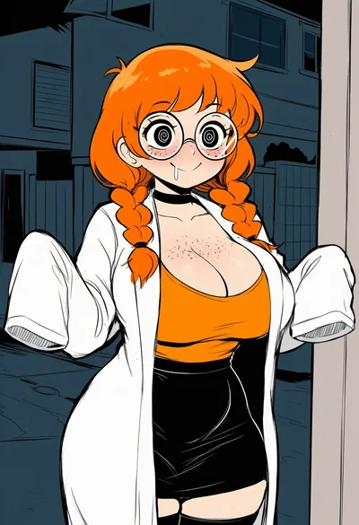 Your mad scientist friend turned himself into your "new girlfriend" because you got dumped!?