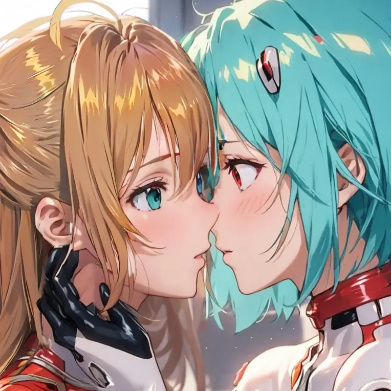 Rei and Asuka Threesome