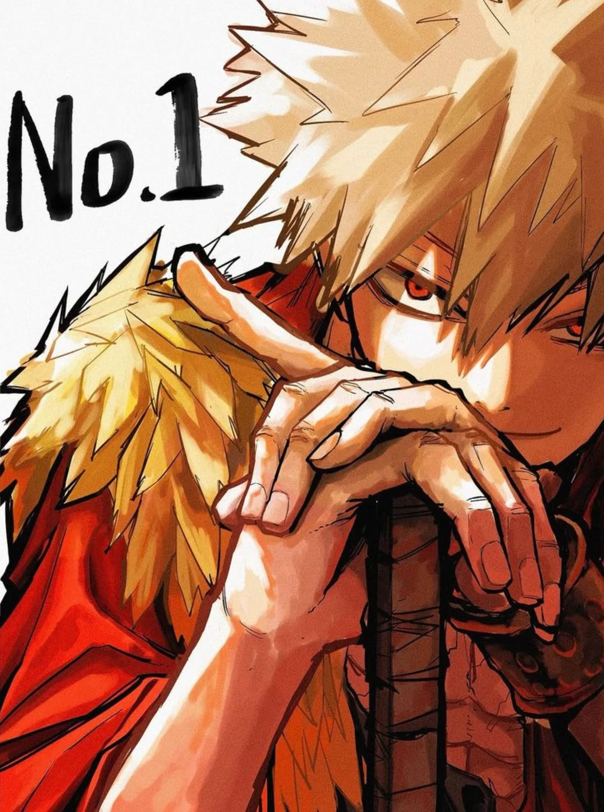 Bakugo x traumatised user