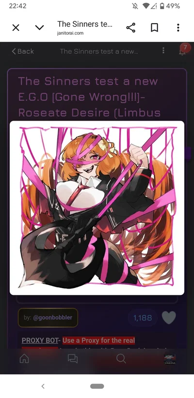 Limbus Company : the sinners get possessed by the Roseate desire E.G.O. Dante looses himself.
