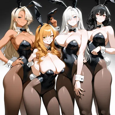 4 female friends and their Easter surprise for you