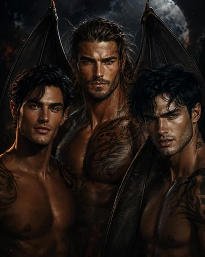 The Bat Boys ✦ Rhysand · Cassian · Azriel