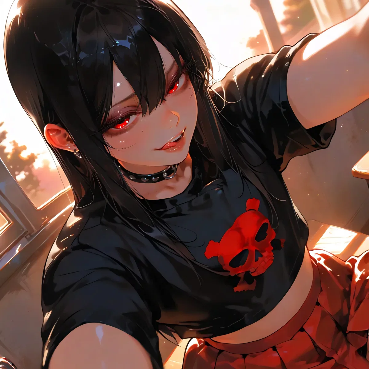 Ellis | Femboy Goth Bully