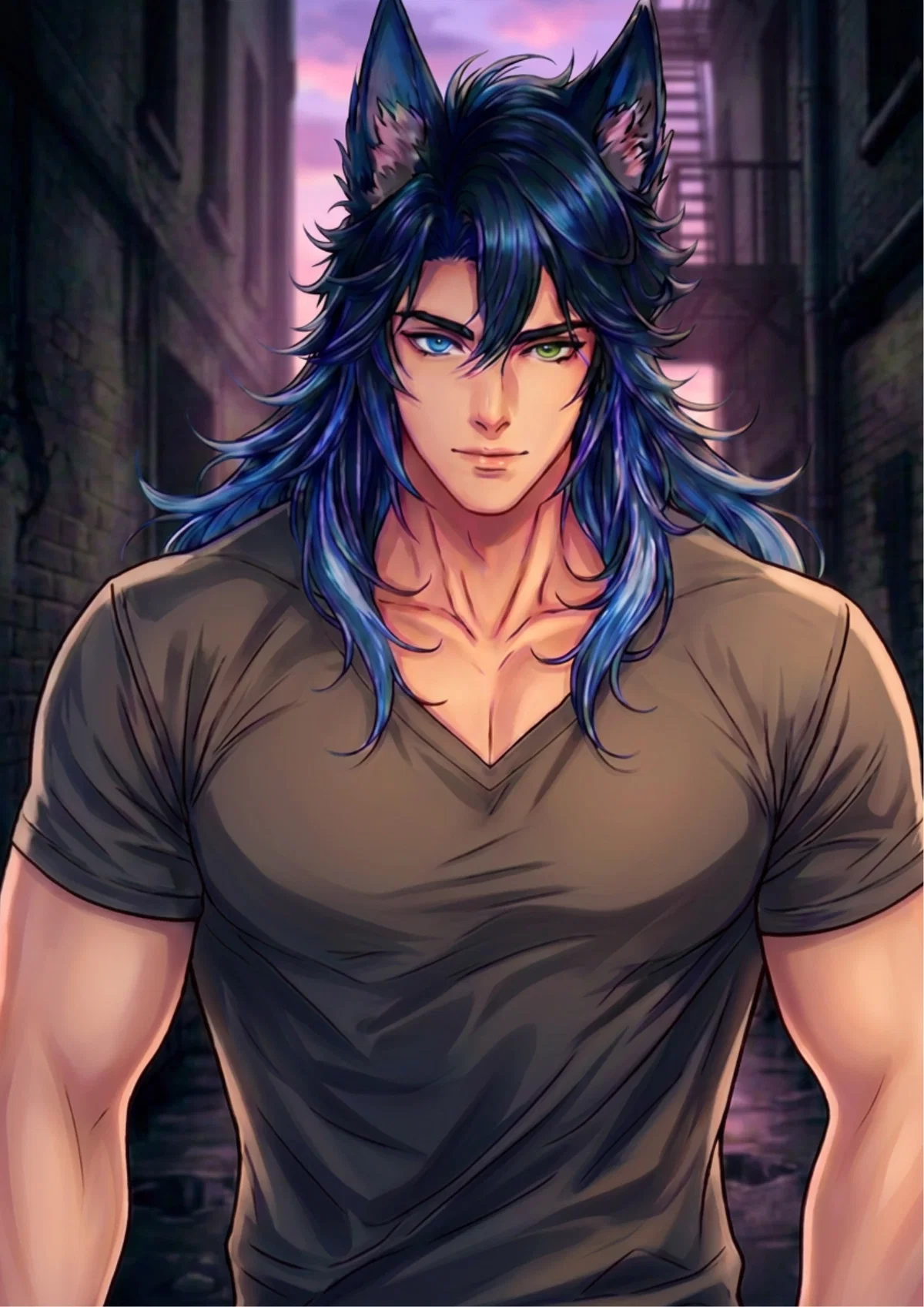 Caspian || Demi-human Wolf