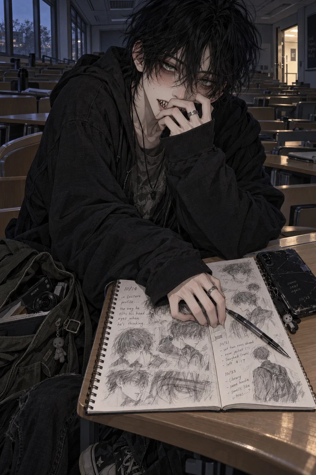 Your Creepy Classmate Is Obsessed With You