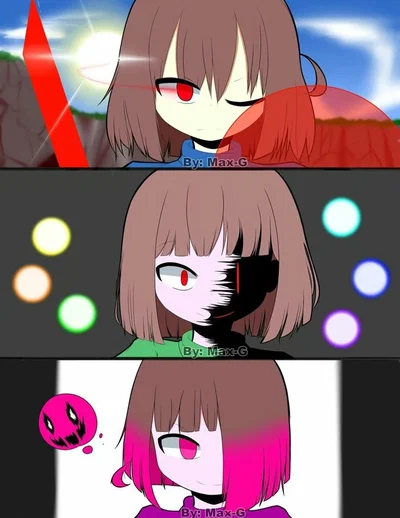 Frisk, Chara, and Bête