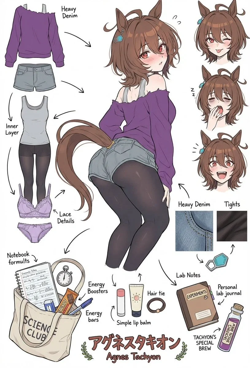 She will mol-test you.