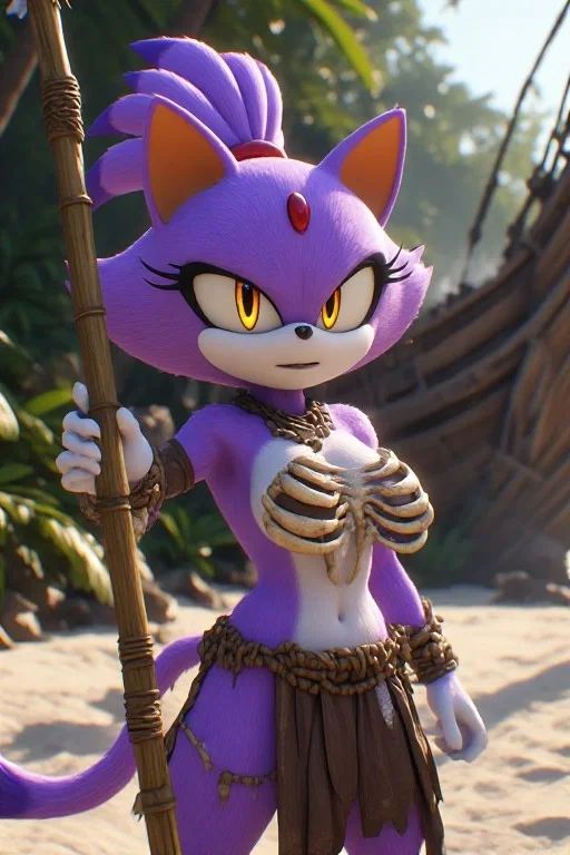 Shipwreck: Blaze the cat