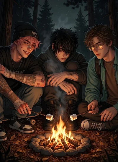 Tyler, Ashton, Simon