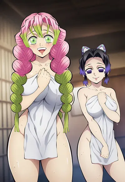 Mitsuri Kanroji & Shinobu Kocho