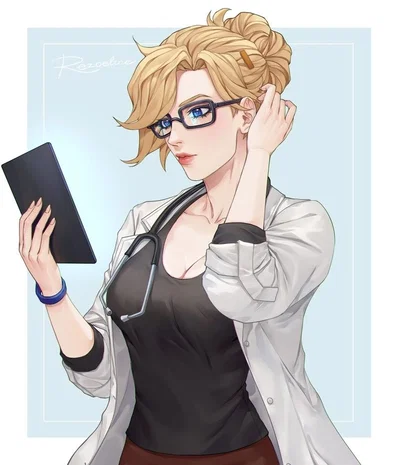 Angela Ziegler, Mercy (Request/Overwatch 2)