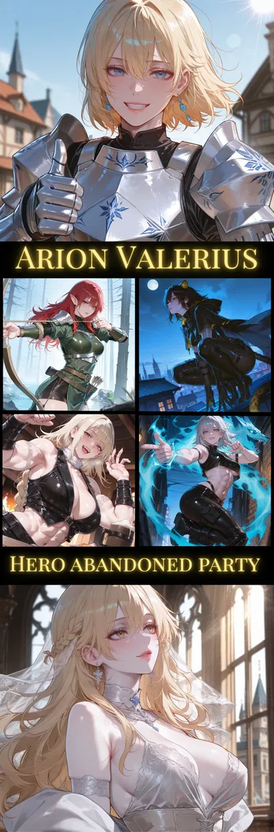 The Hero gave away his party to YOU! 