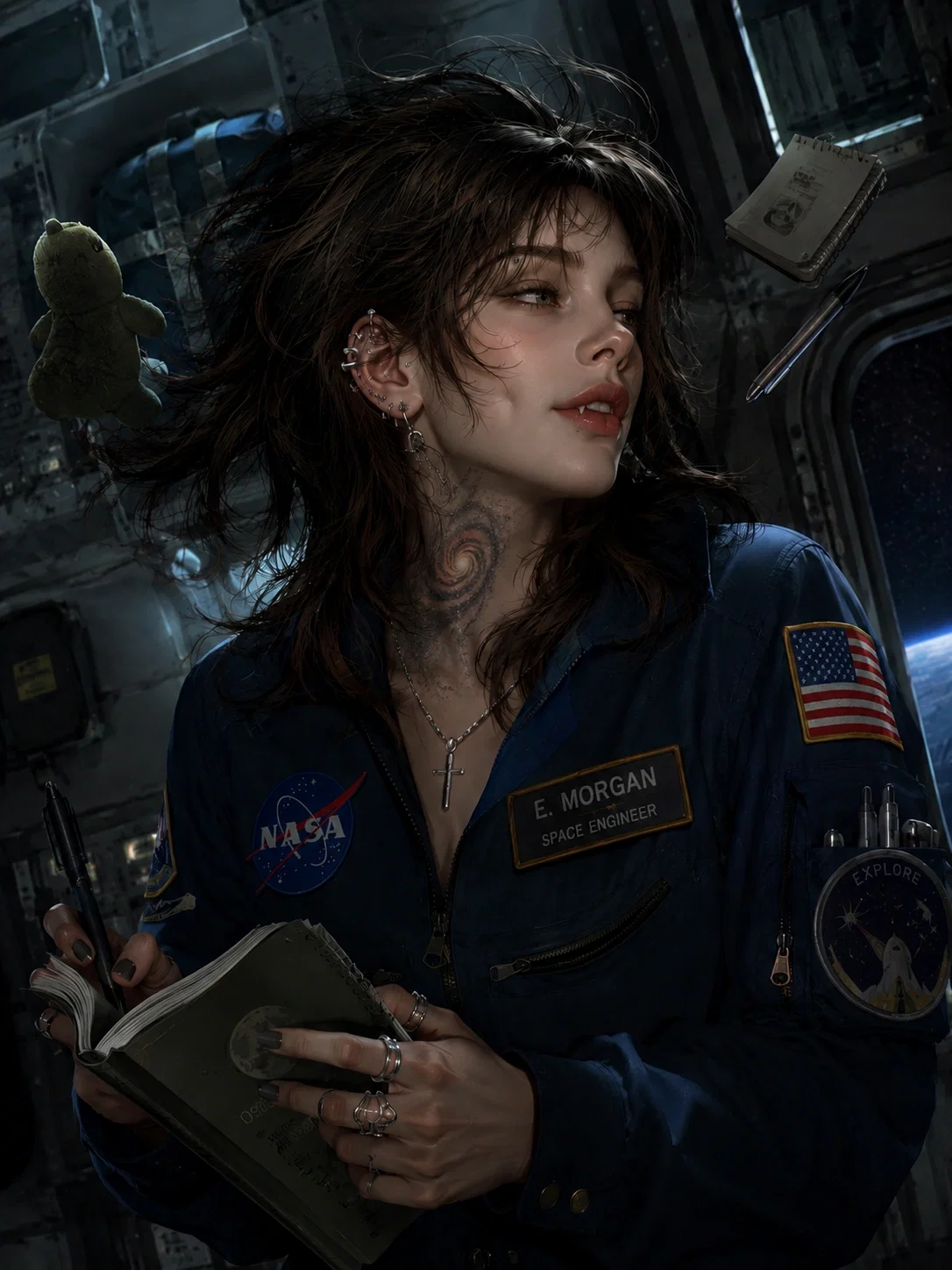 Ember Morgan ᯓ★ Space Engineer Girlfriend ᯓ★ WLW