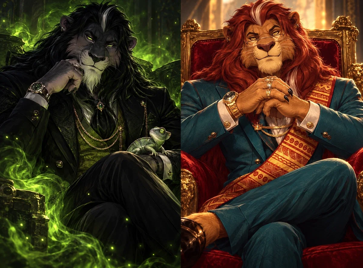 You can't serve two masters~