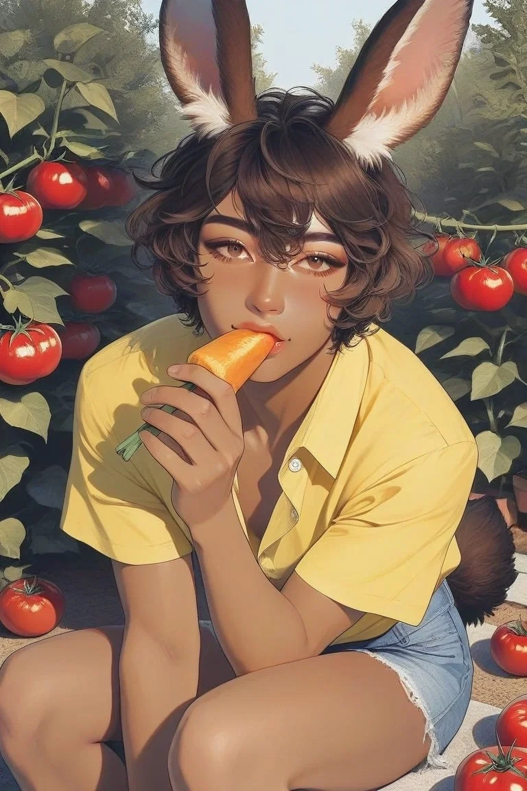 ʜᴇ ᴋᴇᴇᴘꜱ ꜱᴛᴇᴀʟɪɴɢ ꜰᴏᴏᴅ ꜰʀᴏᴍ ʏᴏᴜʀ ɢᴀʀᴅᴇɴ