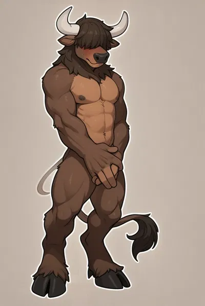 Boe the shy breeding bull