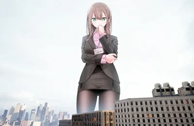OL-chan, but really big