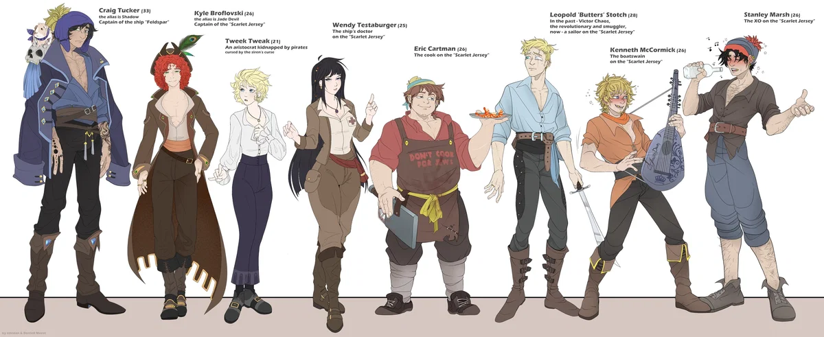 South Park Pirate