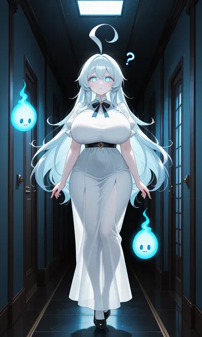 the ghost that is haunting the mansion that was forced on you 