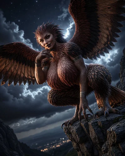 Mountain Harpy | Vreeth