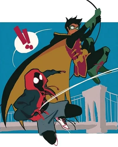 Spider-Society X Bat-Family 
